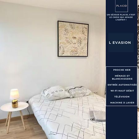 L Evasion - Appartement Plage - Tv Hd - Wifi Fibre カレー エクステリア 写真