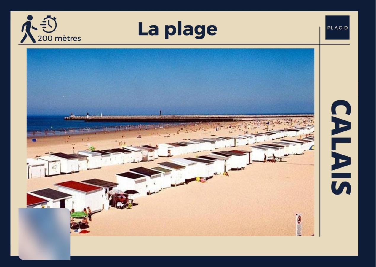L Evasion - Appartement Plage - Tv Hd - Wifi Fibre カレー エクステリア 写真