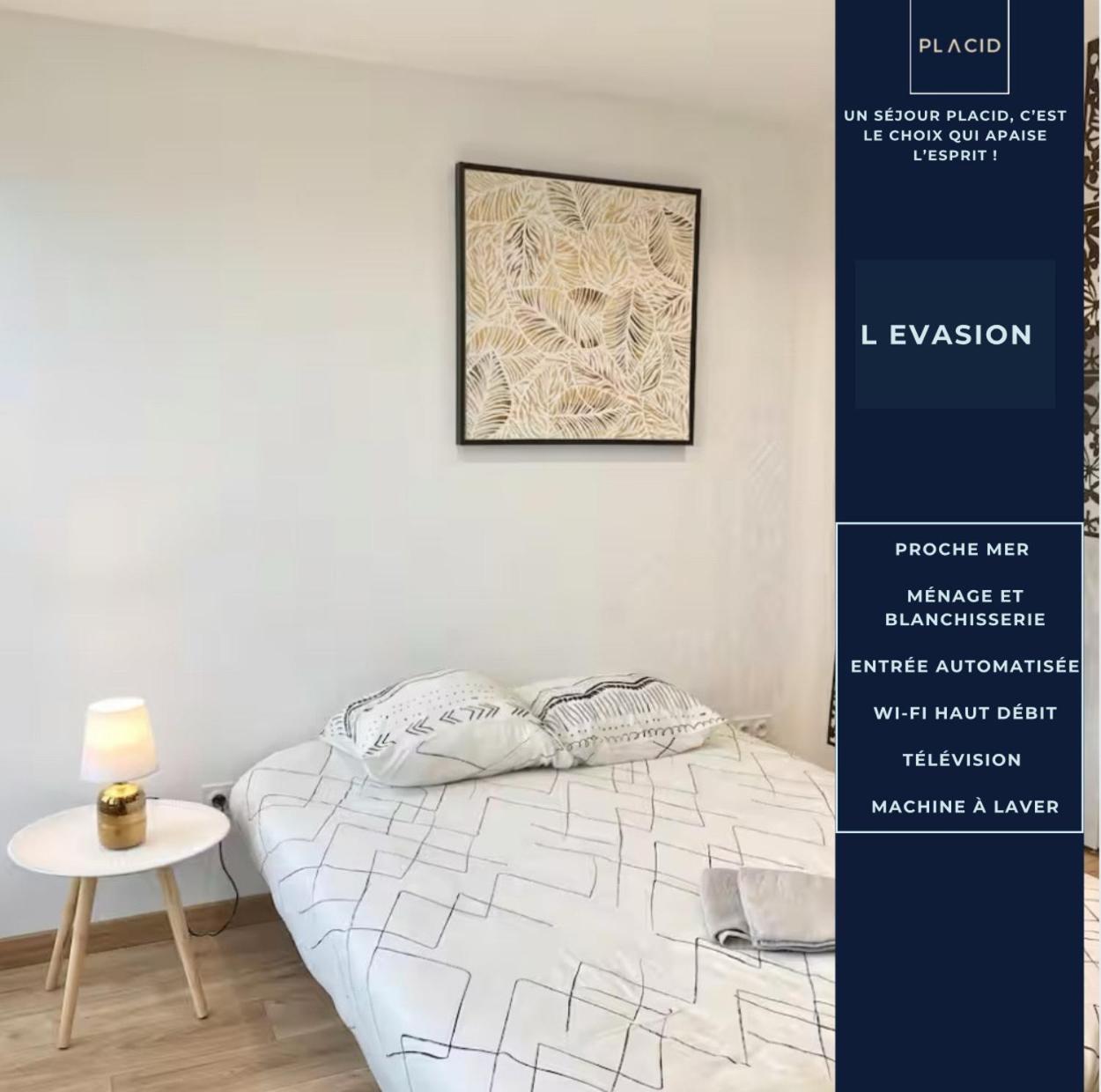 L Evasion - Appartement Plage - Tv Hd - Wifi Fibre カレー エクステリア 写真